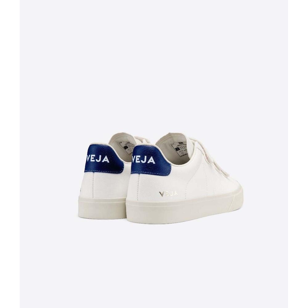 Veja RECIFE CHROMEFREE Cipő Férfi White/Blue | HU 200XYU